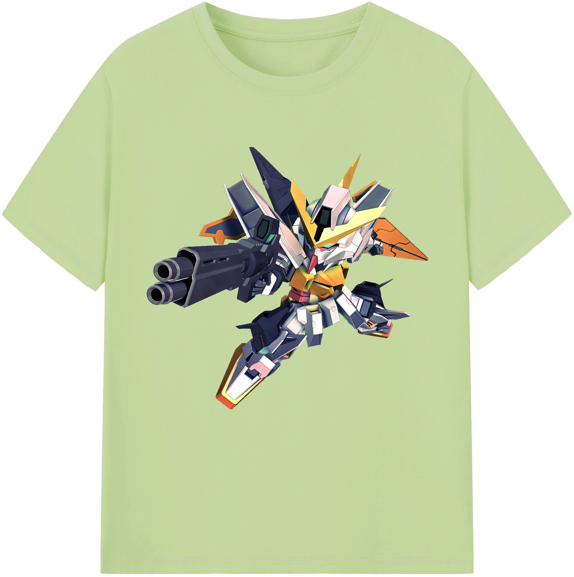 （画像用） 機動戦士ガンダム Mobile Suit Gundam 綿100％半袖Tシャツ（フロントプリント）